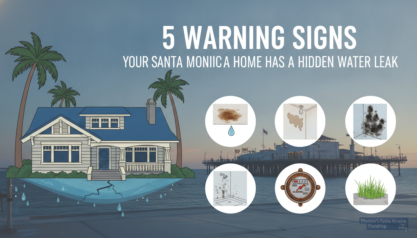 5 Warning Signs Your Santa Monica Home Has a Hidden Water Leak